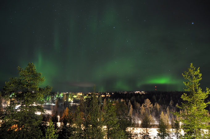 Aurora in lapland