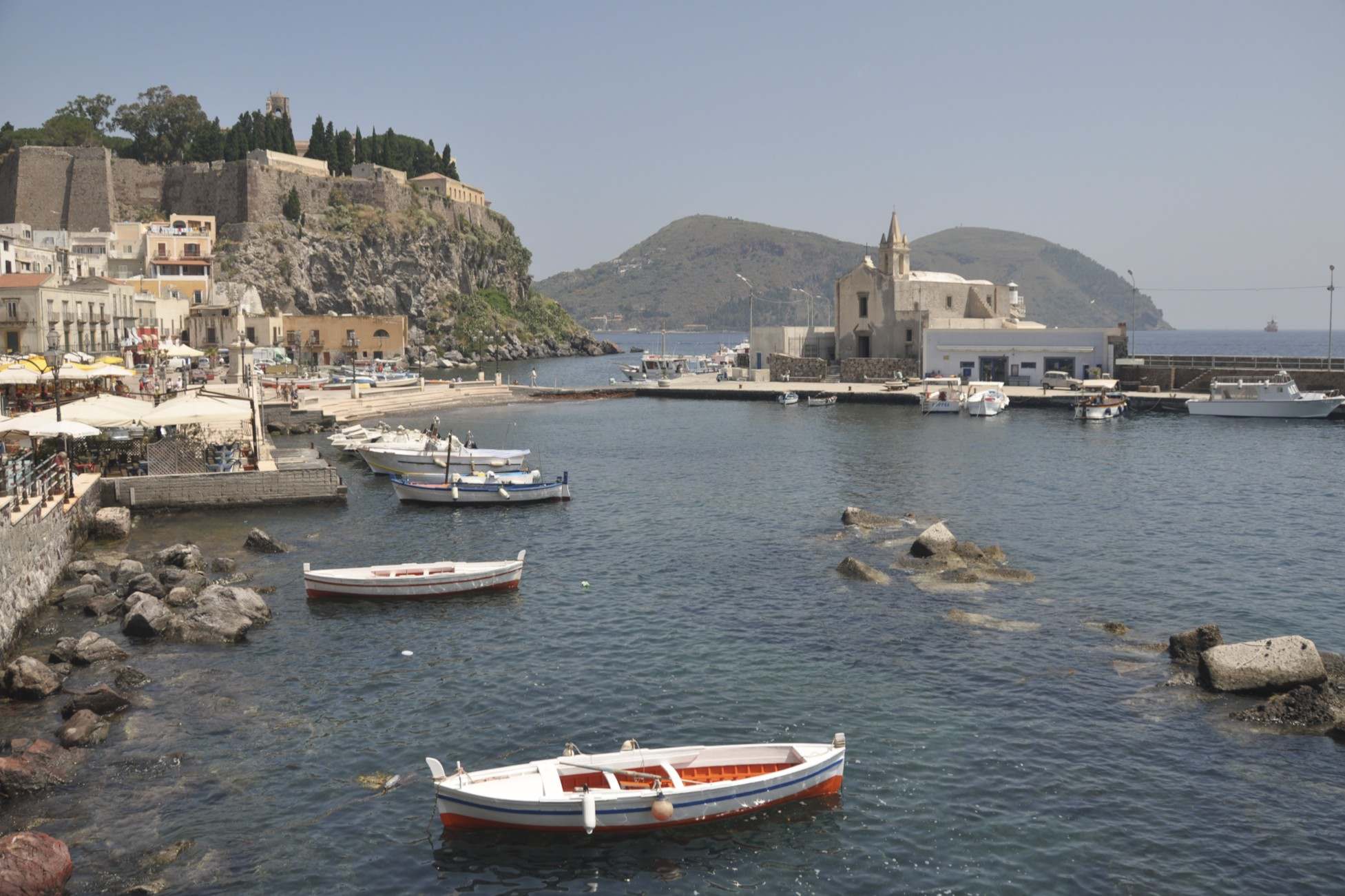 The port of Lipari